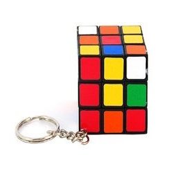 Rubik Cube nøglering