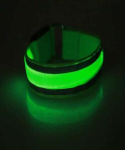 Refleksbaand LED groen
