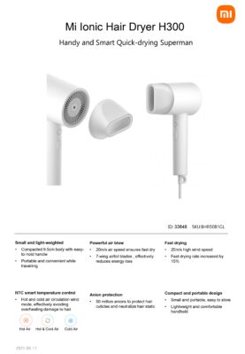 Xiaomi mi hair dryer H300