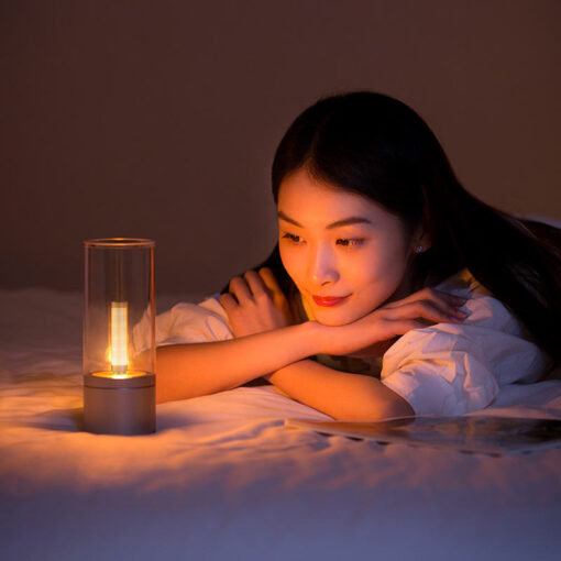 Yeelight Candela Lampe Genopladelig