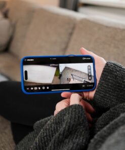 Smart udendørs overvågningskamera