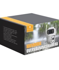 Smart udendørs overvågningskamera emballage