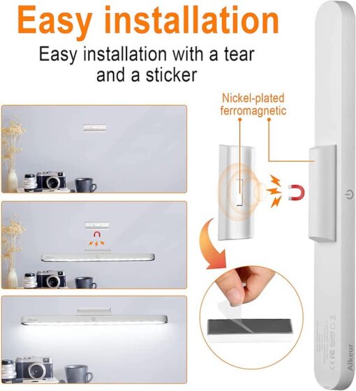 Magnetisk LED Lampe Genopladelig