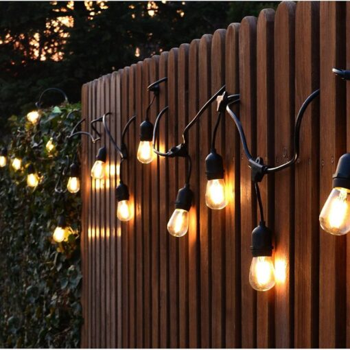 Udendørs Lyskæde 10 m. - 20 LED Pærer