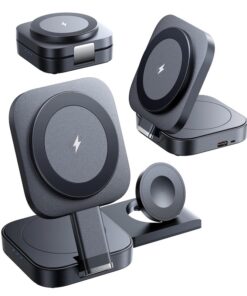3-i-1 Trådløs Oplader Magnetisk