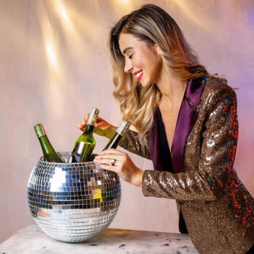 Diskokugle Champagnekøler