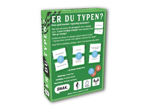 Er du typen? bagside