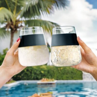 Vinkøler glas