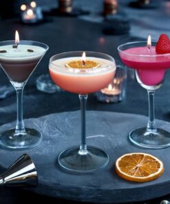 Cocktail Stearinlys sæt