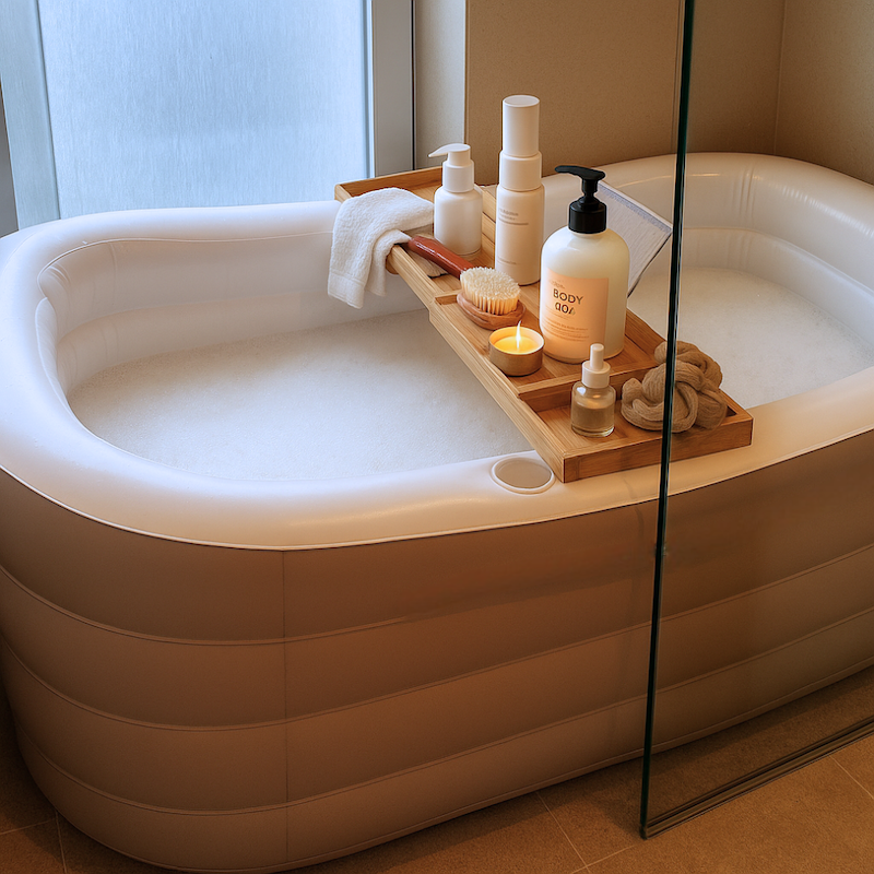 Oppusteligt badekar 2 Oppusteligt badekar