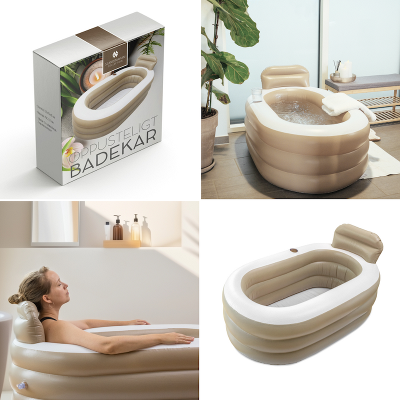 Oppusteligt badekar 4 Oppusteligt badekar