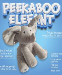 Peekaboo elefant vejledning