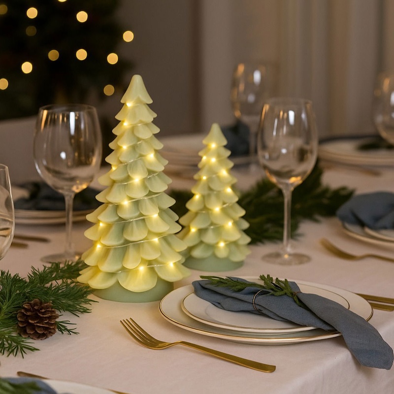 LED juletræer 3 LED juletræer