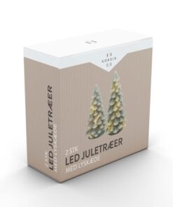 LED juletræer emballage