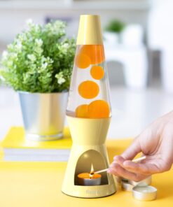 Lavalampe Fyrfadslys Gul