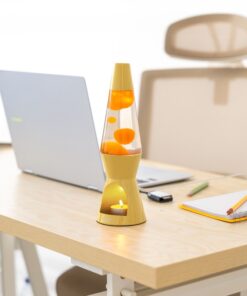 Lavalampe Fyrfadslys Gul