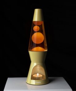 Lavalampe Fyrfadslys Gul