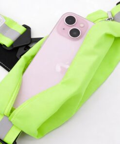 Refleksvest LED Genopladelig med Opbevaringslomme