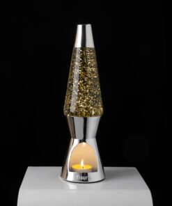 Glitterlampe Fyrfadslys