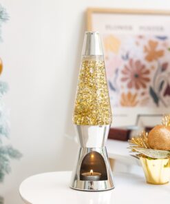 Glitterlampe Fyrfadslys