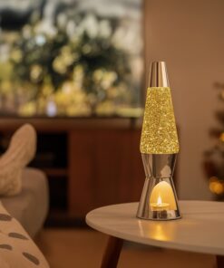 Glitterlampe Fyrfadslys