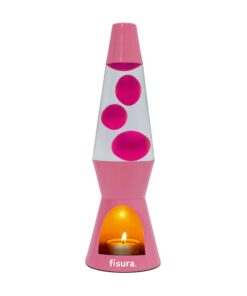 Lavalampe Fyrfadslys Pink